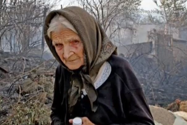 Смелостта на 90-годишната баба Мария я превърна в герой след пожара в Старосел